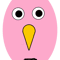Garten of Banban Opila Bird Look. Garten of Banban character. Horror games 2023. PinkT-Shir.png