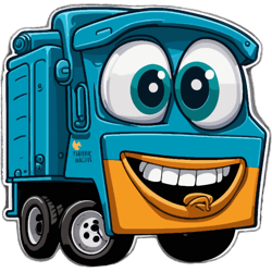 hank and trash truck