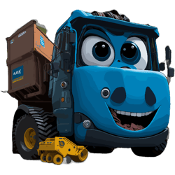 hank and trash truck (1)