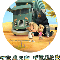 hank and trash truck 1