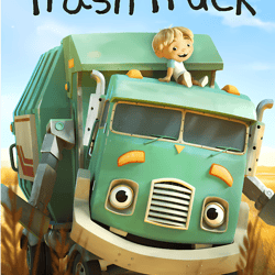hank and trash truck cartoon
