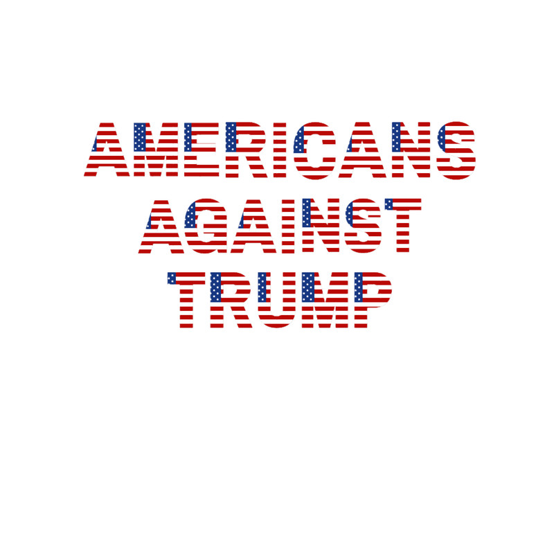 Americans Against Trump USA Flag Font.png