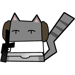 hank and trash truck(1)leia cat