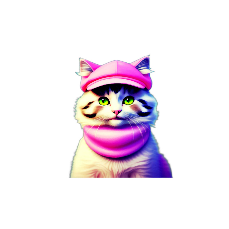 pink cat .png