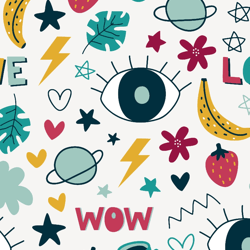 hank and trash truck(1)cute pattern love wow graphic