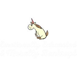 hank and trash truck(1)emotionally exhausted and morally bankruptcute unicorn emotionsquotes (1)