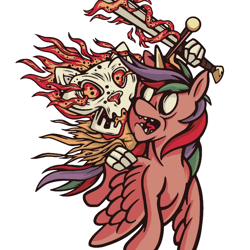 hank and trash truck(1)horseman of the apocalypse kawaii war graphic