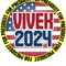 Vivek for President 2024 Ramaswamy Republican Candidate Yellow Border Super Cool.png