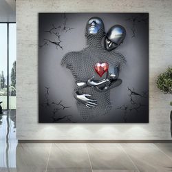 pop art wall art, comic pop art, woman wow, omg shock comic style, canvas print decor, woman wall art, lip wall decor, p