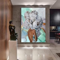 red heart love couples canvas painting, hug canvas print, glitter textured canvas painting, 3 d effect canvas painting