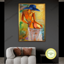erotic canvas print, sexy bedroom artwork, female nude wall art, sensual woman print, erotic home decor, framed canvas r