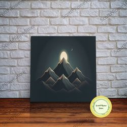 biscayne national park, framed wall art canvas print, travel poster, florida travel art, roadtrip decor, cool art, retro