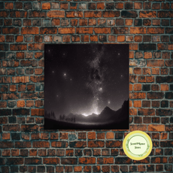 black and white tidal waves, japanese style art, framed canvas print, ready to hang framed wall art, living room wall de