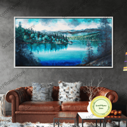 blue eyed black panther, framed canvas print, unique wall art, wildlife canvas art, living room wall art