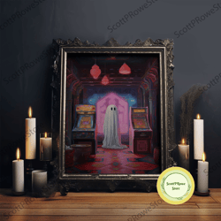 cute lil prairie dog, cartoon animal print, happy prairie dog art, framed canvas art nursery room kid's room arrt