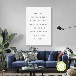 typographic wall art, motivational canvas art, lettering wall decor, roll up canvas, stretched canvas art, framed wall a