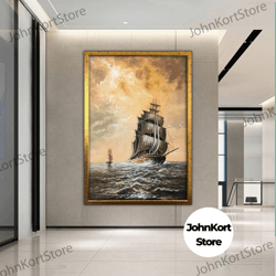 framed canvas ready to hang, outer space, astronaut in space, astronaut canvas, space canvas print