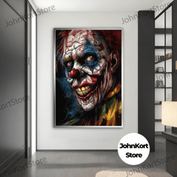framed canvas ready to hang, graffiti red lip canvas, artistic lip art, street art print, pop art lip painting, colorful