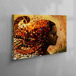 canvas wall art, workplace decor, wall decor, abstract workplace decor, modern abstract artwork, contemporary workplace