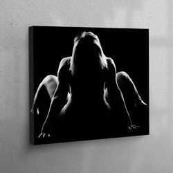 canvas wall art, wall decor, canvas art, erotic canvas poster, sensual poster, sensual photo canvas decor, sexy canvas p