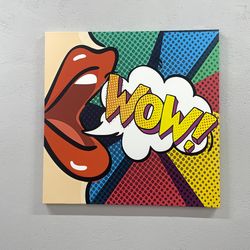 workplace decor, canvas home decor, large wall art, street graffitigraffiti canvas print, comic pop art canvas gift, urb