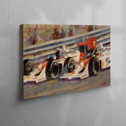 formula 1 canvas decor, formula lover gift, boy room wall art, man cave wall art, garage decor, halloween decor art, gif