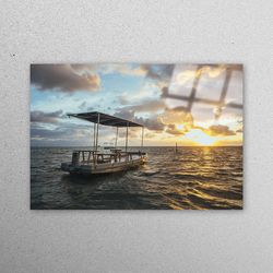 glass printing, glass wall decor, workplace decor, view wall decor, cloudy glass decor, nature glass decor, sky workplac