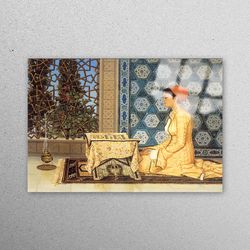 glass printing, workplace decor, glass art, famous glass wall art, mosque workplace decor, muslim glass decor, turkish g