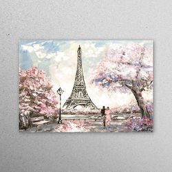glass wall art, workplace decor, workplace decor, valentine wall decor, paris workplace decor, eiffel wall decor, pink l