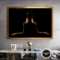 decorative wall art, erotic nude canvas, sensual art print, erotic nudity wall art, sexy body decor,sexy wall print, nud
