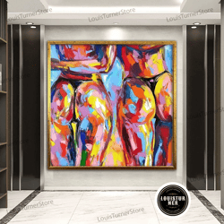 decorative wall art, erotic wall art, nude wall art, women erotic art, erotic art prints, luxury framed wall art, colorf