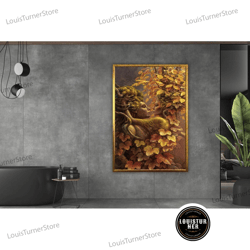 decorative wall art, eternal love embraced lovers gaze painting, lovers painting, romantic wall art