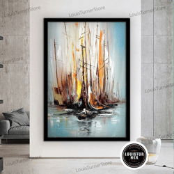 decorative wall art, ship wall art, warship canvas, ship canvas painting, canvas print, ship poster, ship painting, fram