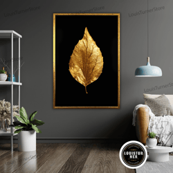 decorative wall art, gold leaf art canvas, metallic wall decor, modern abstract painting, texture art, luxury home decor