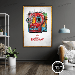 decorative wall art, framed canvas print, street wall graffiti art, urban home decor, ready to hang