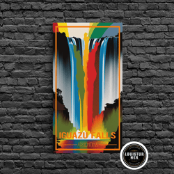 framed canvas ready to hang, iceberg wall art, iceland wall art, seascape wall print, canvas print, wall art, vertical a