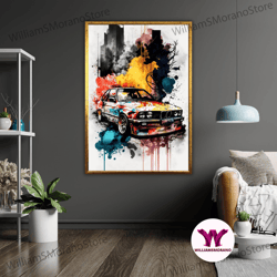 high quality decorative wall art, graffiti art canvas, street art painting, urban wall decor, spray painted canvas, mode