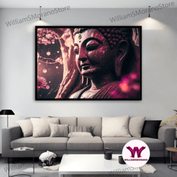 high quality decorative wall art, girl in hat with flowers canvas, vintage girl wall art, romantic canvas art, graceful