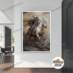 decorative wall art, decorate the living room, bedroom and workplace, skeleton wall art, halloween wall art, halloween h