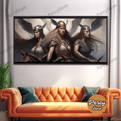 the victorian business fox, framed canvas or canvas print, halloween decor, dark academia, funny halloween decorations