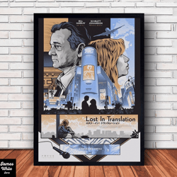 lost in translation movie canvas canvas wall art family decor, home decor, frame option