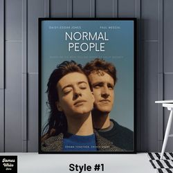 normal people canvas, normal people 5 different canvass, normal people print, normal people wall art decor, normal peopl