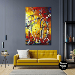 cello wall art, guitar canvas art, music wall decor, line wall art decor, roll up canvas, stretched canvas art, framed w