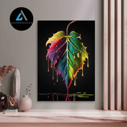 decorative wall art, red hot chili peppers canvas, huge canvas art, iconic wall art, original home decor, music art, mus