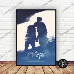 decorative wall art, call me by your name poster canvas wall art family decor, home decor, frame option