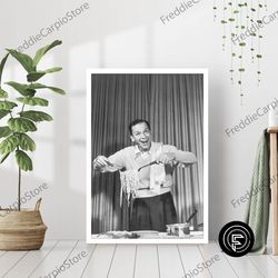 decorative wall art, frank sinatra poster canvas wall art family decor, home decor, frame option