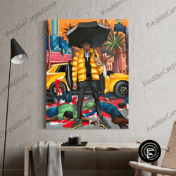 decorative wall art, key glock - fine art print