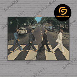 high quality decorative wall art, the beatles abbey road canvas, the beatles abbey road wall decor, the beatles abbey ro