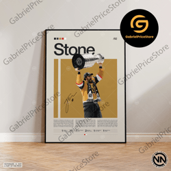 high quality decorative wall art, mark stone canvas, vegas golden knights canvas, nhl canvas, hockey canvas, sports canv