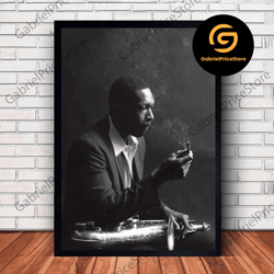 high quality decorative wall art, john coltrane music canvas canvas wall art family decor, home decor, frame option